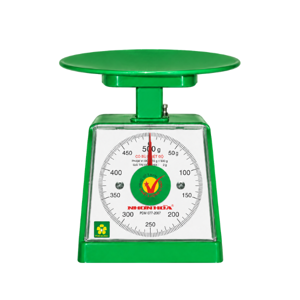 CÂN NHỰA VUÔNG 500G
